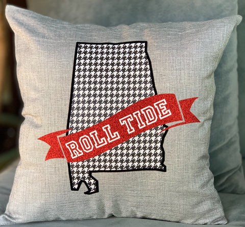 Roll Tide Pillow Cover