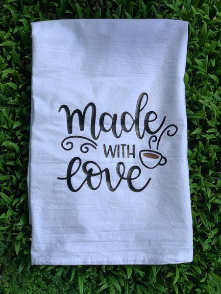 Made With Love Kitchen Towel