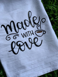 Made With Love Kitchen Towel